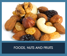 Foods, Nuts and Fruits